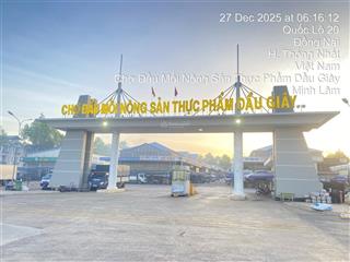 Bán shophouse 3 tầng, 4pn tại quốc lộ 1a, 3,6 tỷ, 100m2, dầu giây, đồng nai gân sân bay long thành