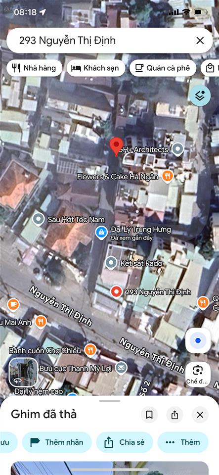 Chính chủ bán 80m2 đất hẻm xe tải cách nguyễn thị định 20m 80m2 trong đó có 77m2 thổ cư , 3m2 cl