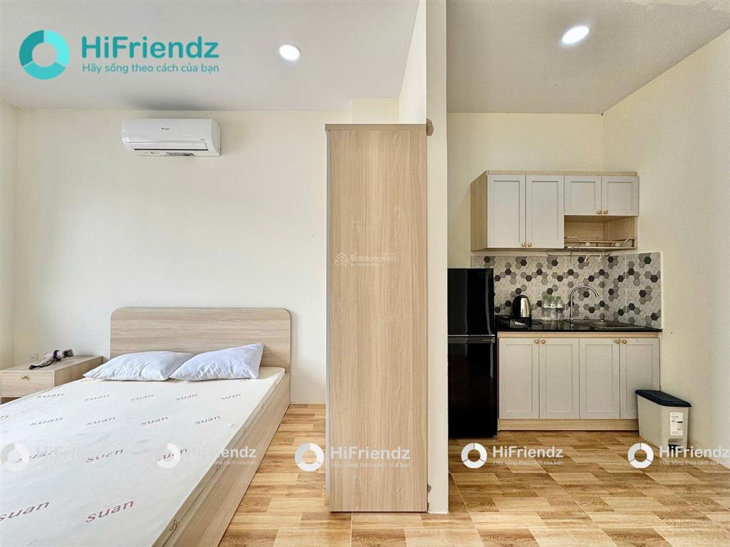 Trống 1pn tách bếp bancol full nội thất tại kđt vạn phúc 5tr/th