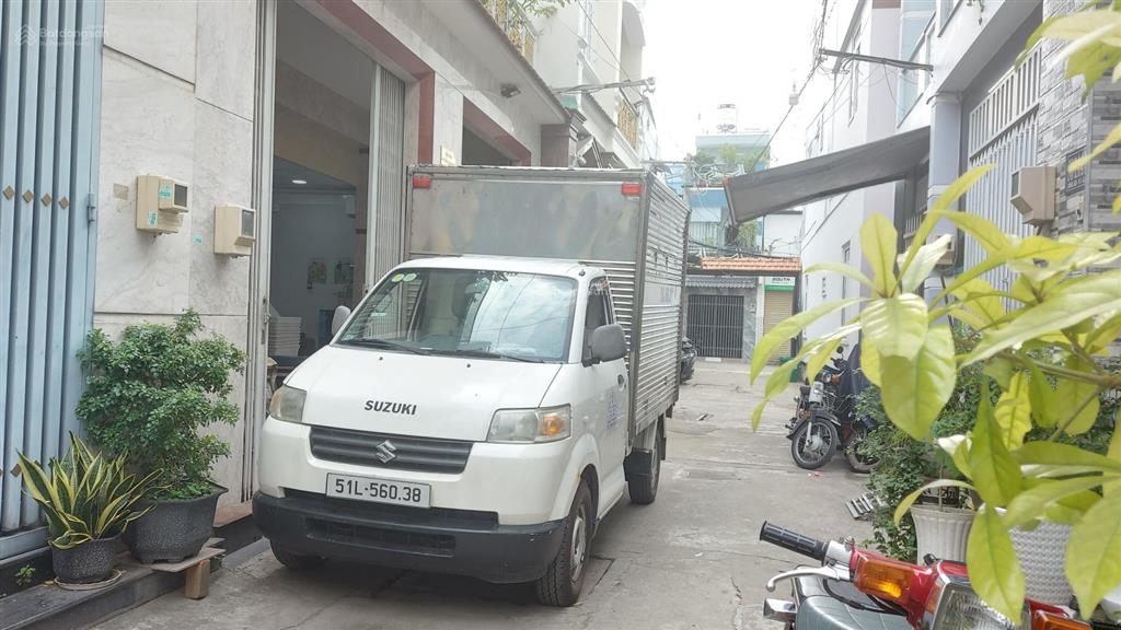 Bán nhà quận 8, nguyễn thị tần, hẻm xe hơi, 110m2, 4 tầng, ngang 4.3m, nhích 11 tỷ