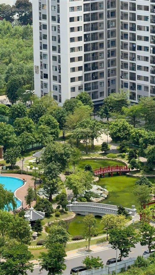 Căn 2pn + 1 căn góc view trược diện hồ cá koi và hồ bơi, tòa s6.03, mua trực tiếp chủ đầu tư