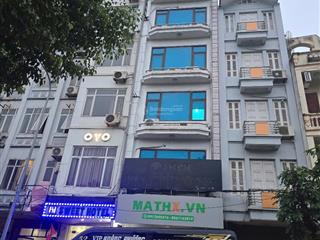 Mặt phố vỉa hè 8m kinh doanh văn phòng 60 tr/th tú mỡ 50m2 8tầng thang máy mt 4.9m 38,5tỷ cầu giấy