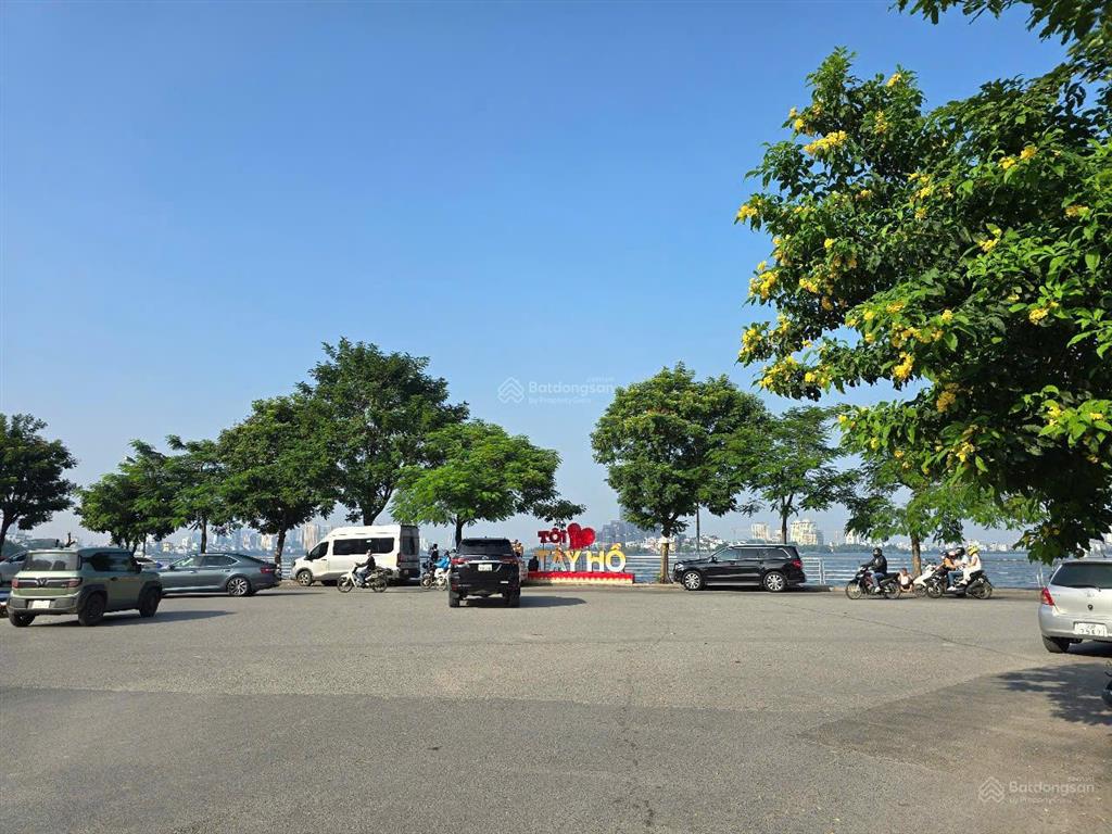 Bán đất view hồ tây lộng gió mặt tiền khủng 2 mặt phố nguyễn đình thi 330m2 mt 22m 85 tỷ tây hồ