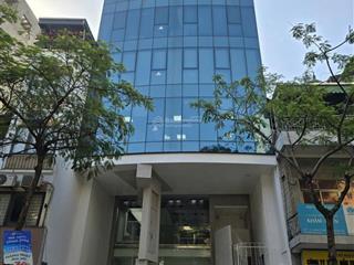 Tòa v phòng dòng tiền 300tr/th mặt phố nguyễn văn huyên 188m2 10t thmáy 1 hầm mt8,1m 179tỷ cầu giấy