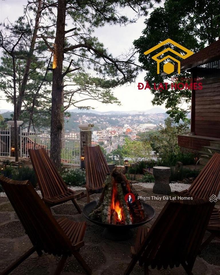 Bán khu biệt phủ đồi robin đà lạt, khuôn viên 3000m2 view toàn cảnh thành phố