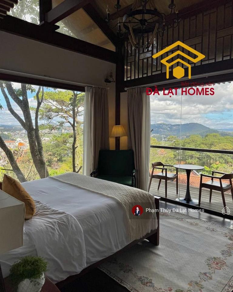 Bán khu biệt phủ đồi robin đà lạt, khuôn viên 3000m2 view toàn cảnh thành phố