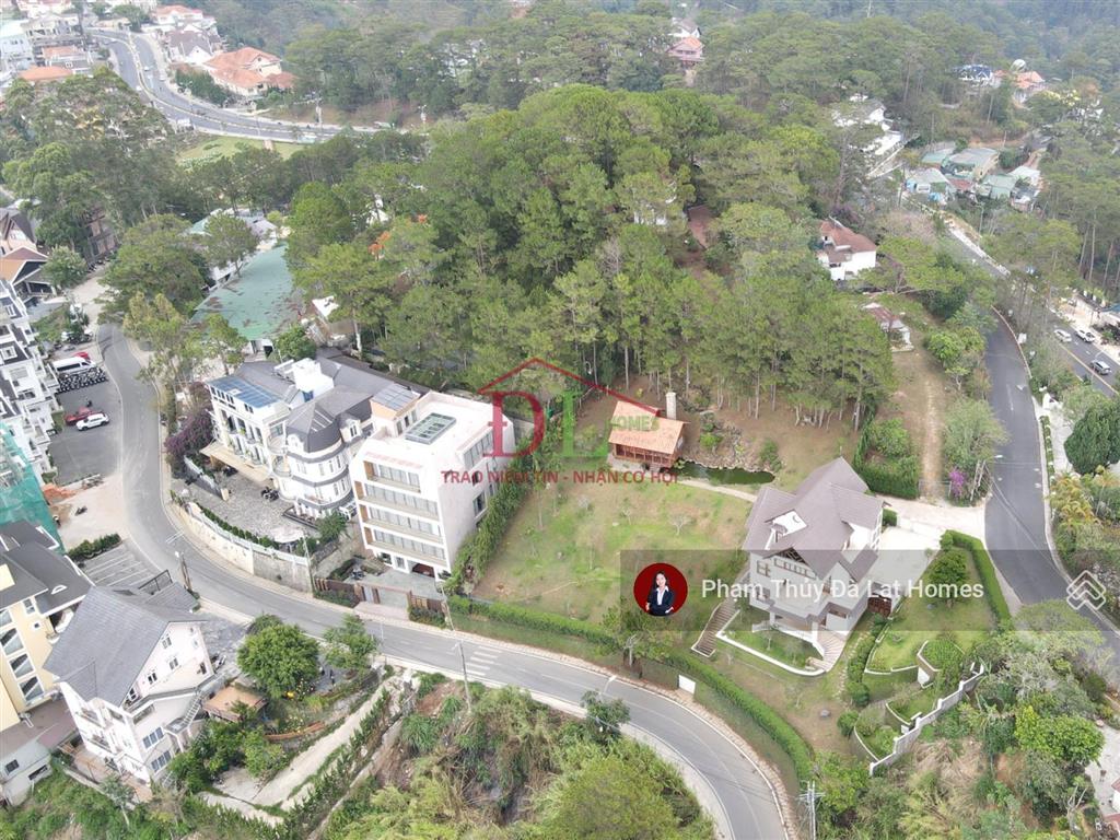 Bán khu biệt phủ đồi robin đà lạt, khuôn viên 3000m2 view toàn cảnh thành phố