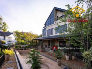 Bán villa mặt tiền hoàng hoa thám, phong cách cổ điển sang trọng, view trọn thung lũng đà lạt