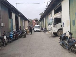 Ct kho xưởng đường cầu bươu tân triều, thanh trì, dt 500m2, mt 16m, xuất vat, xe công, bảo vệ 24/24