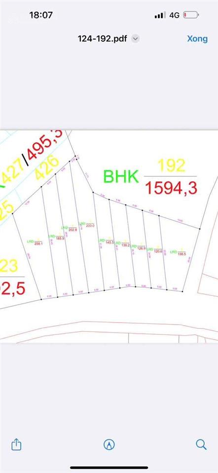 Bán đất tại xã đá bạc, châu đức, bà rịa vũng tàu, 590 triệu, 130 m2 chính chủ uy tín