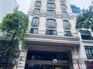 Cần bán nhanh bán gấp nhà mặt phố phùng chí kiên  hoàng quốc việt  255m2 x 9 tầng  mặt tiền 11m