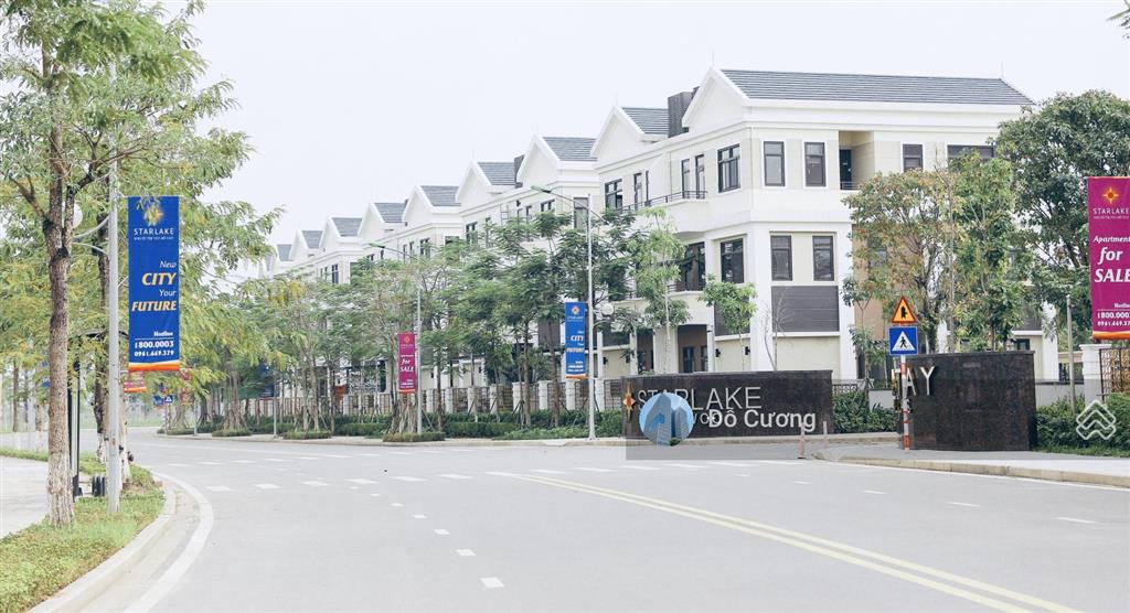 Siêu hot  bán gấp biệt thự khu đô thị starlake khu h  2 mặt thoáng  220m2 x 4 tầng + mt 10m