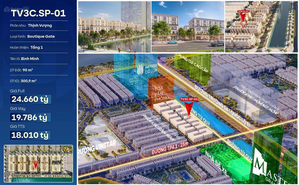 Áp góc, gần hồ, 90m2, đông nam, mặt tiền 6m, 1 hầm, 5t, 1 tum, giá 17.362tỷ, gần 4 tòa cc 45t, 1vp