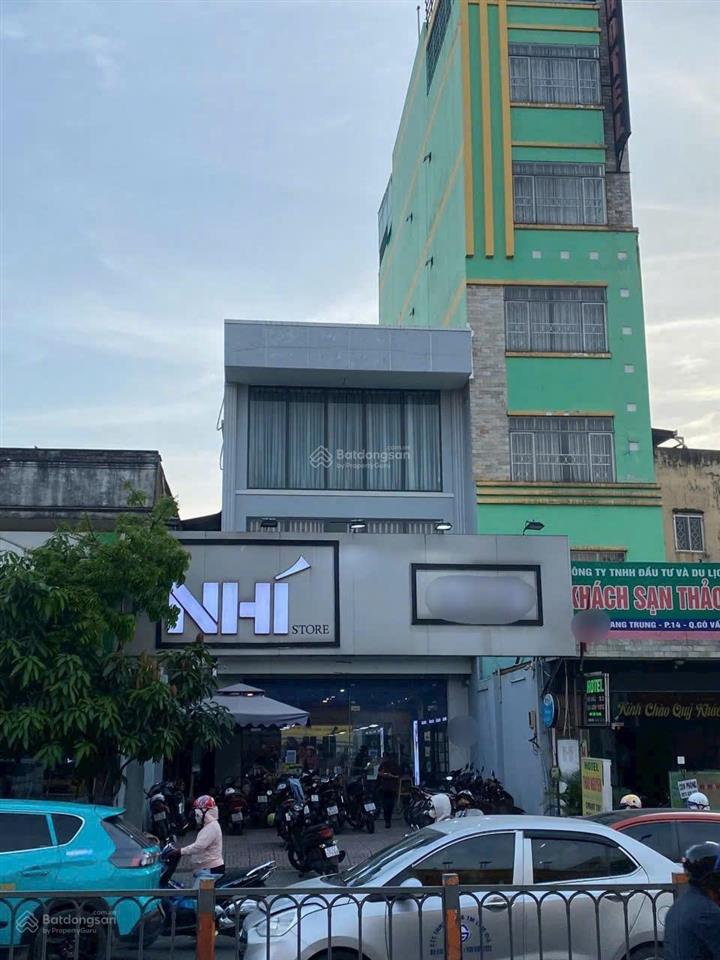 Nhà mặt tiền quang trung  gò vấp dt 7.4x28m có 2 lầu giá 38 tỷ tl