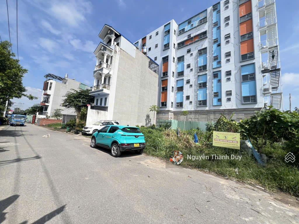 Đất lớn trung tâm trường thọ mặt tiền đường lớn thông vành đai 2 và khu bình quới  1400m2 full thổ