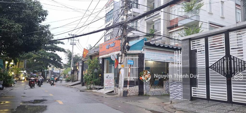 Đất lớn trung tâm trường thọ mặt tiền đường lớn thông vành đai 2 và khu bình quới  1400m2 full thổ