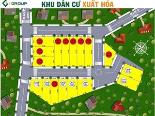 Đất liền kề khu dân cư xuất hoá, 110m2 full thổ cư, giá 260tr/ lô, còn sót vài lô