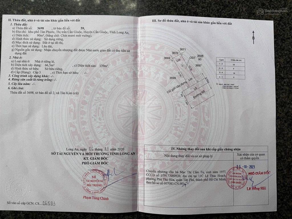 Nhà hoàn công! tái định cư đặng quỳnh! tân kim mở rộng! gần ngã ba tân kim