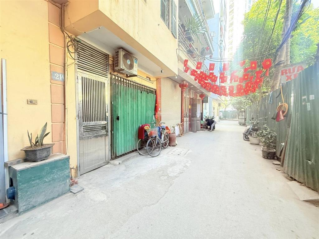Nhà nguyễn thái học 59m2*5t, mt 4.2m, 15m ra phố, căn góc, ngõ rộng 5m ô tô 7 chỗ vào nhà, 3 thoáng