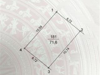 Bán mảnh đất đấu giá ngũ hiệp, vỉa hè, ô tô tránh nhau, 72m2, sổ đỏ phân lô, giá 9 tỷ