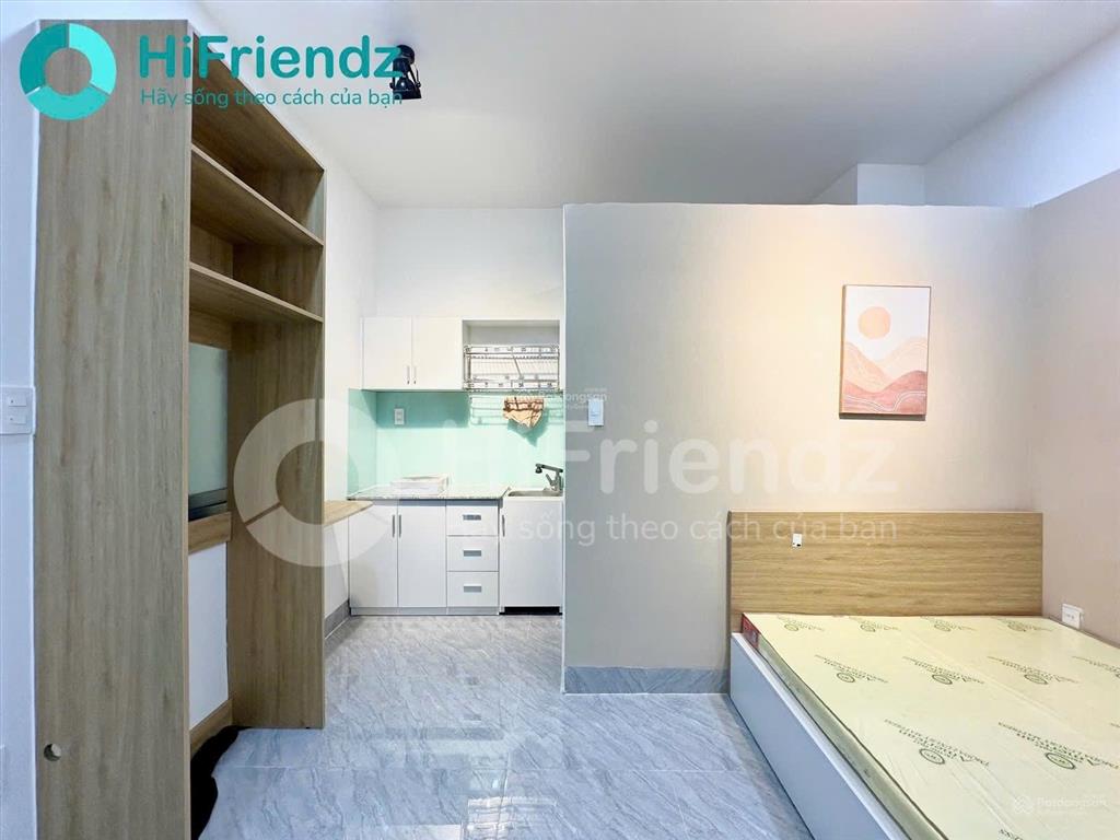 Trống lại studio  nhà mới  cửa sổ thoáng