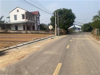 Bán đất trục chính phùng hưng gần hồ suối hai, ba vì. đất cao ráo đẹp. dt 100m2 full thổ cư