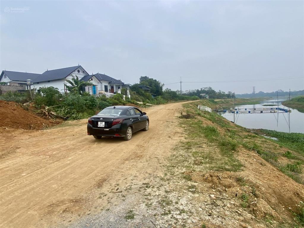 Bán đất view sông tích, vật lại, ba vì. đầu tư sinh lời hay nghỉ dưỡng tuyệt vời. dt 300m2 giá 3 tỷ