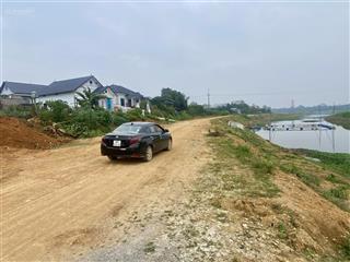 Bán đất view sông tích vật lại, ba vì. đầu tư sinh lời hay nghỉ dưỡng tuyệt vời. dt 300m giá 3tỷ