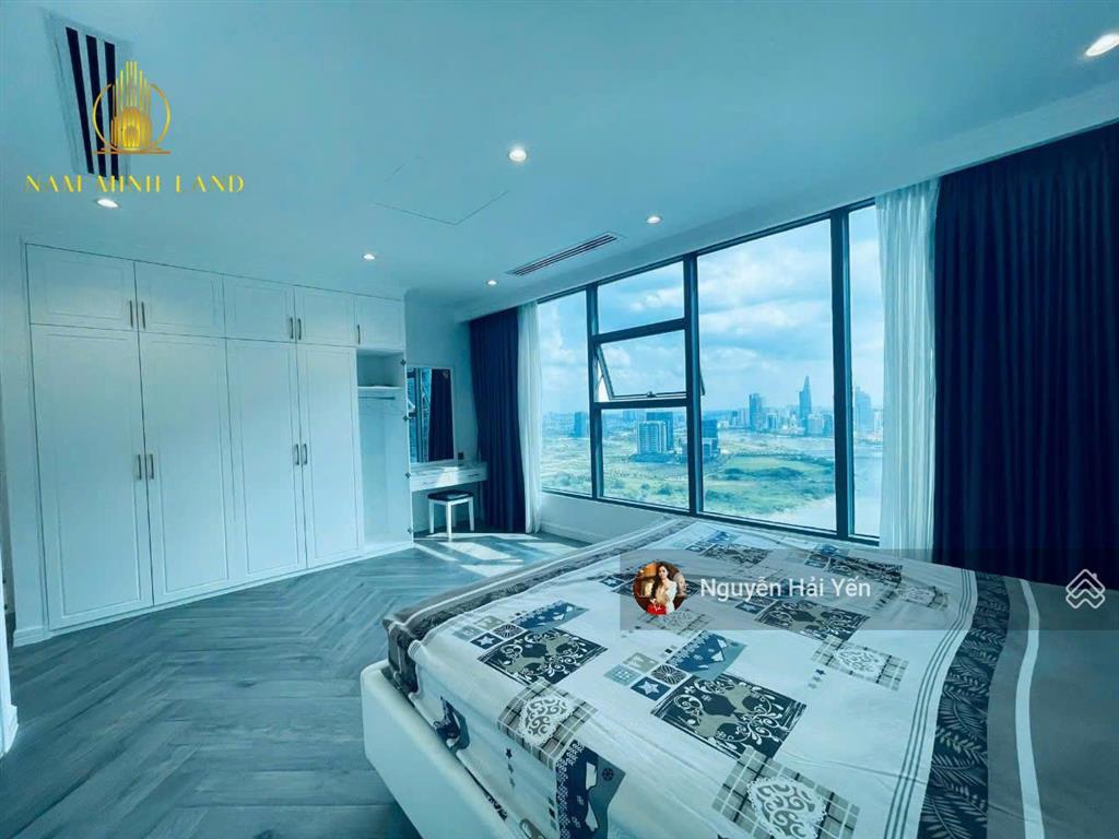 Hải yến nam minh land  bán căn hộ sunwah pearl 3pn  128m2, trục view đẹp nhất tòa golden house