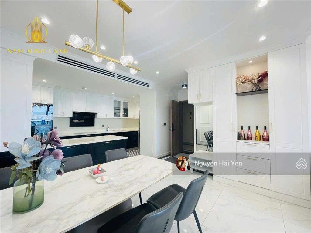 Hải yến nam minh land  bán căn hộ sunwah pearl 3pn  128m2, trục view đẹp nhất tòa golden house