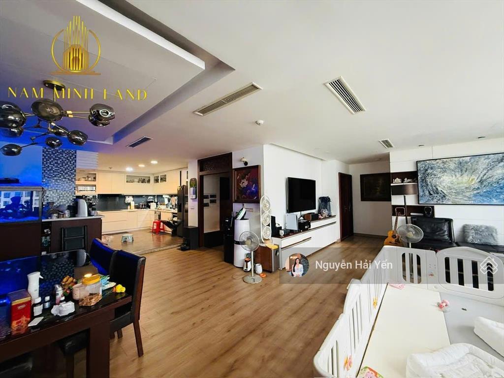 Hải yến nam minh land  cho thuê căn hộ saigon pearl penthouse 220m2  đủ nội thất giá 50 triệu