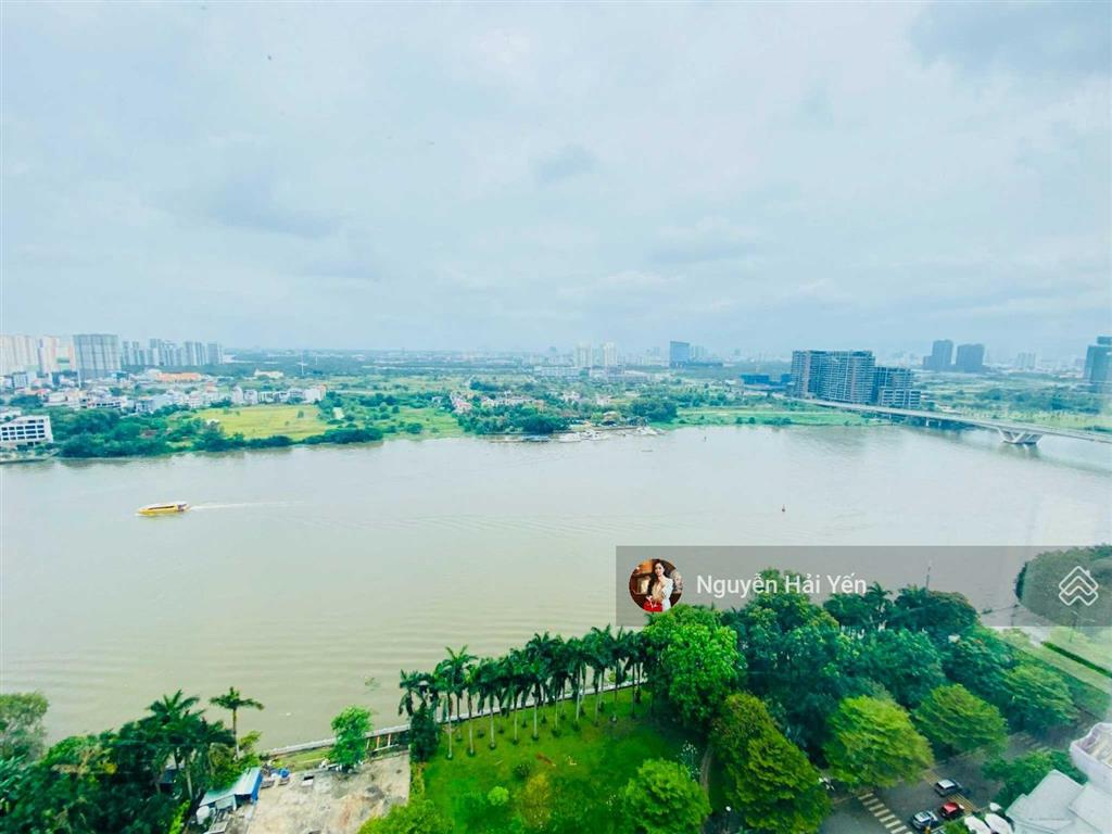 Hải yến nam minh land  bán căn hộ 3 pn saigon pearl, dt 152m2 giá 20 tỷ. view trực diện sông