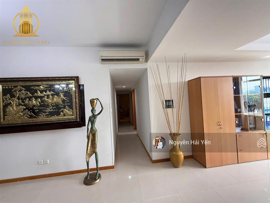 Hải yến nam minh land  bán căn hộ 3 pn saigon pearl, dt 152m2 giá 20 tỷ. view trực diện sông