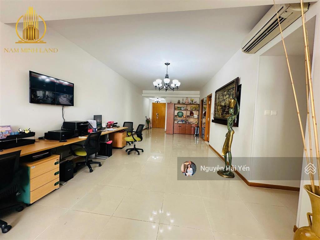 Hải yến nam minh land  bán căn hộ 3 pn saigon pearl, dt 152m2 giá 20 tỷ. view trực diện sông