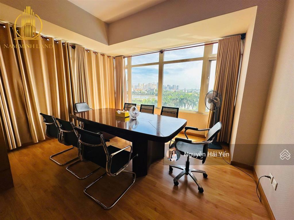 Hải yến nam minh land  bán căn hộ 3 pn saigon pearl, dt 152m2 giá 20 tỷ. view trực diện sông