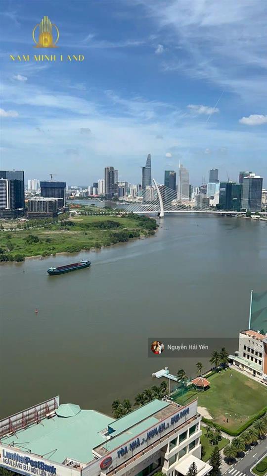Hải yến nam minh land cho thuê căn hộ sunwah pearl 3 phòng ngủ, view đẹp nhất thủ thiêm + sông sg