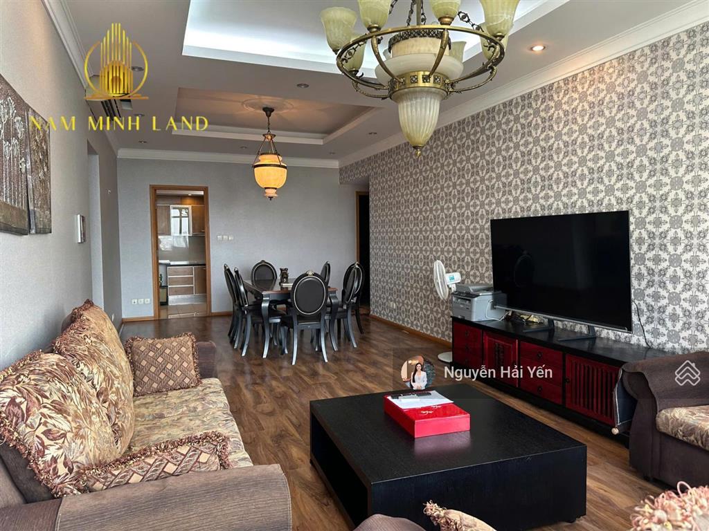 Hải yến nam minh land  bán căn hộ saigon pearl 3 phòng ngủ  137m2, đủ nội thất, hướng mát cả ngày