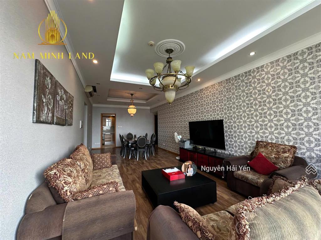 Hải yến nam minh land  bán căn hộ saigon pearl 3 phòng ngủ  137m2, đủ nội thất, hướng mát cả ngày