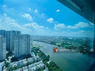 Hải yến nam minh land cho thuê căn hộ sunwah pearl 2 phòng ngủ + 1, tầng cao, giá 45tr đủ nội thất