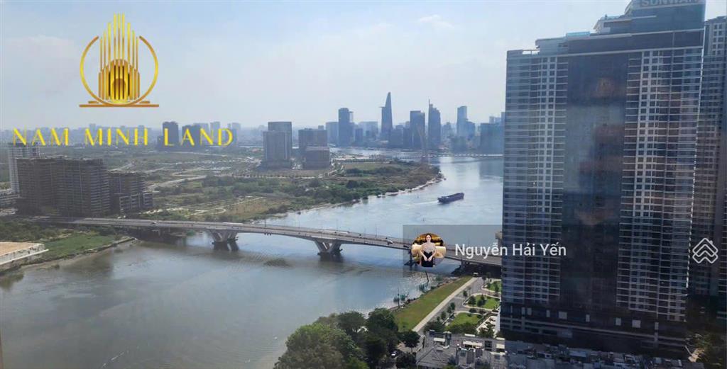 Hải yến nam minh land  bán căn hộ saigon pearl 3 phòng ngủ, tầng cao, view trực diện quận 1 + sông