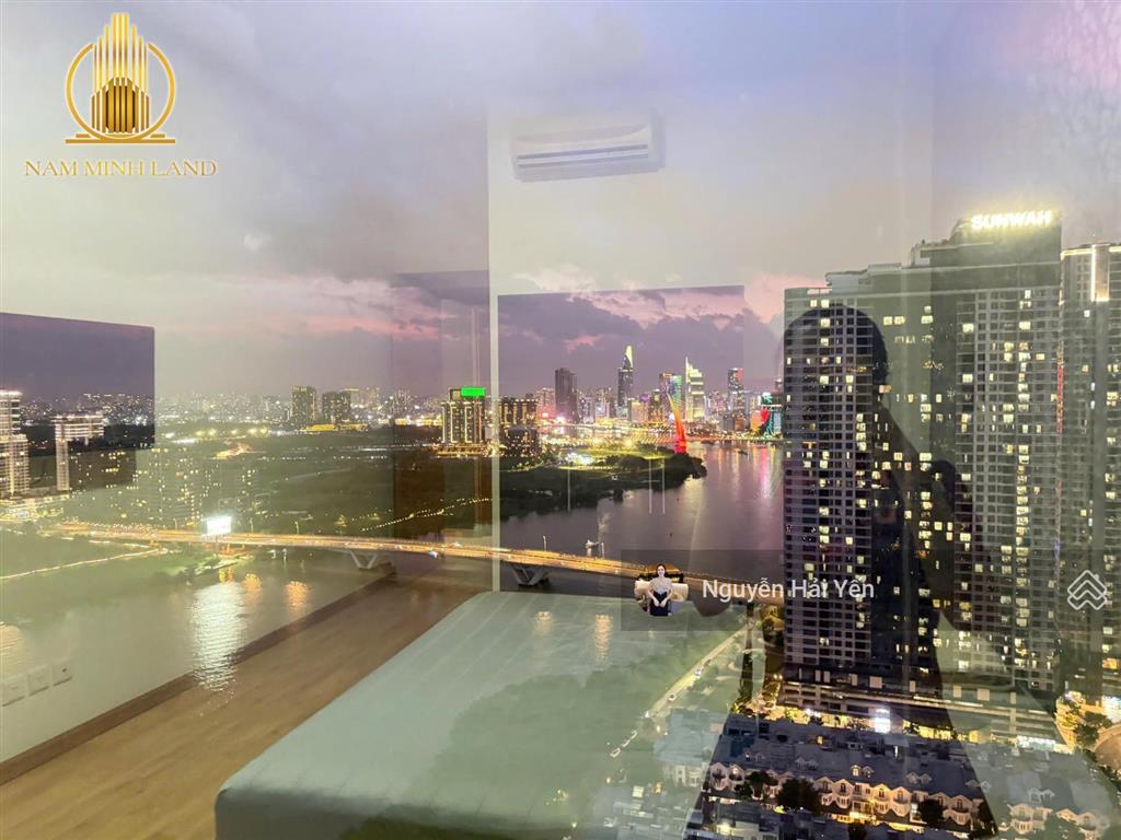 Hải yến nam minh land  bán căn hộ saigon pearl 3 phòng ngủ, tầng cao, view trực diện quận 1 + sông