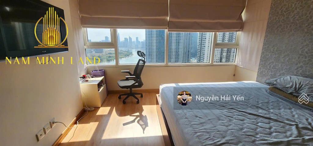 Hải yến nam minh land  bán căn hộ saigon pearl 3 phòng ngủ, tầng cao, view trực diện quận 1 + sông