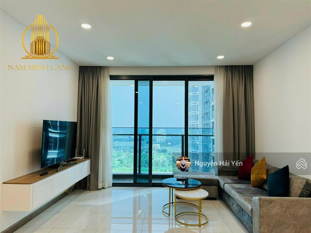 Hải yến nam minh land cho thuê căn hộ sunwah pearl 2 phòng ngủ + 1 full nt có bồn tắm giá 40 triệu