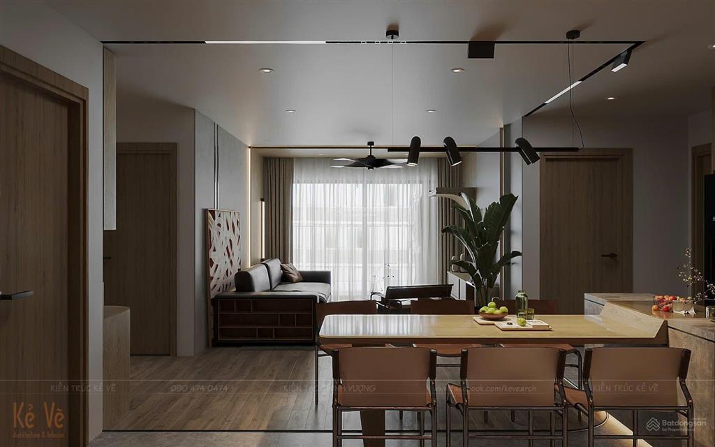 Căn hộ toà c tầng trung mà toà nào bên em cũng có