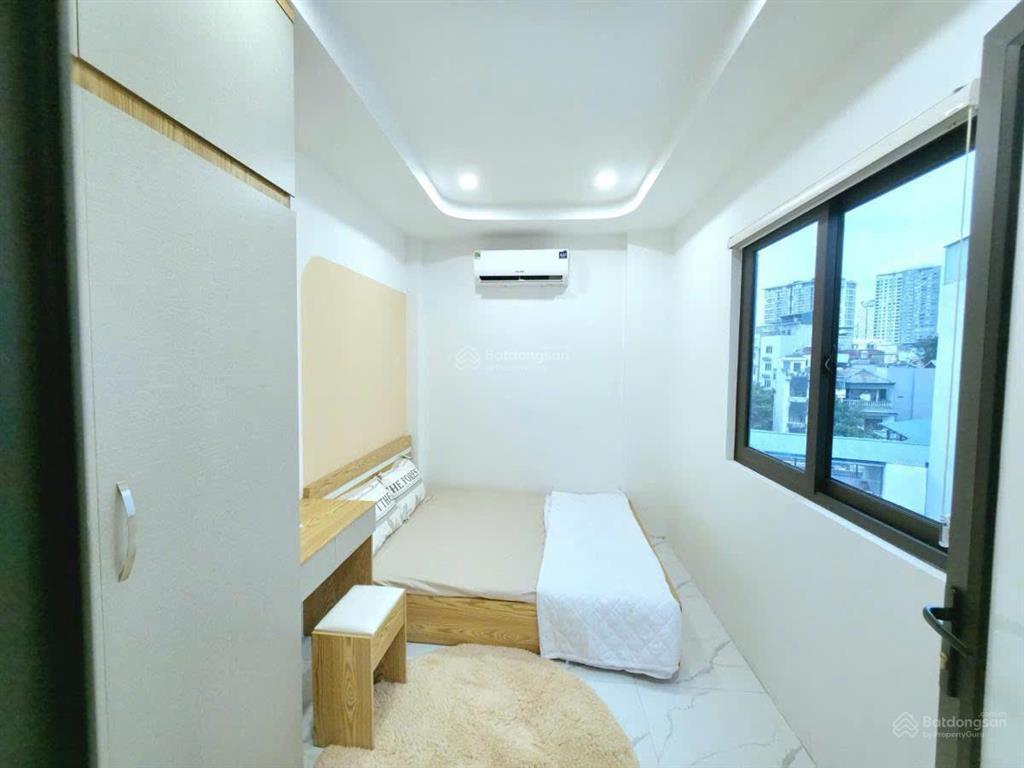 Toà chdv quan nhân, 123m2*7t, mt 8.1m, 35 phòng kk, sát phố, đủ gpxd/pccc, dòng tiền ~7%/năm