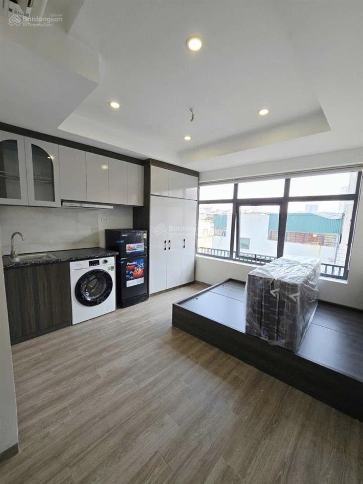 Toà chdv nguyễn ngọc vũ, 91.3m2*7t, mt 8m, 24 phòng kk, ngõ ô tô, đủ gpxd/pccc, dòng tiền ~8%/năm!