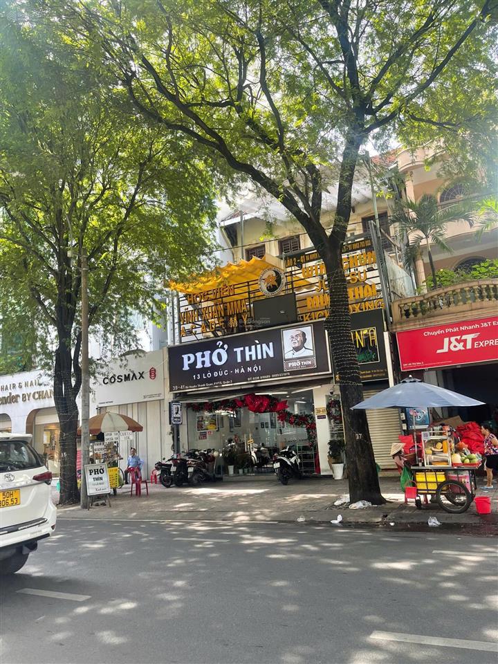 Nhà mặt tiền bà huyện thanh quan 4.1x28m, nhà 3 lầu hđ thuê 100tr gần công viên tao đàn, giá 47 tỷ