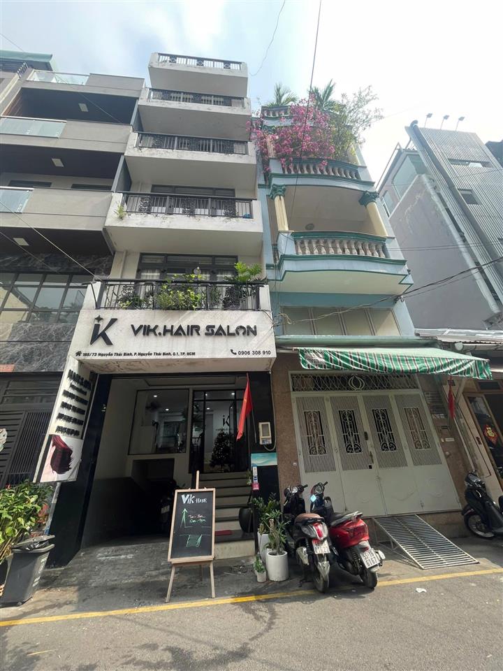 Bán nhà hẻm 8m nguyễn thái bình, 4x21m, nhà 3 lầu st, giá 27.8 tỷ tl