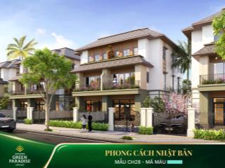 Bán biệt thự biển sổ đỏ lâu dài, diện tích 270m2 , 1 trệt, 2 lầu tiện ích 5 sao