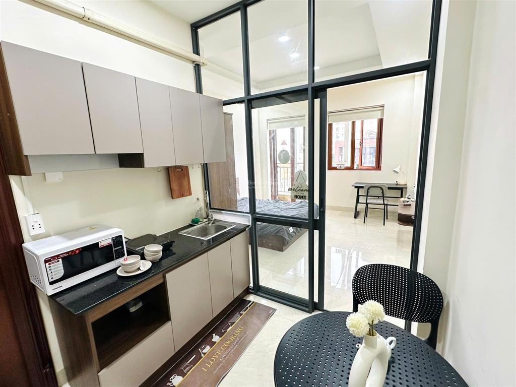 Cho thuê chung cư mini 1pn1wc 40m2 bancol + mgr gần emart, cv gia định, đh văn lang, full tiện ích